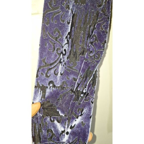 A Simply Vera Women's Velvet Burnout Top Whimsigoth Fairy Grunge Size XL As-Is - Picture 4 of 12